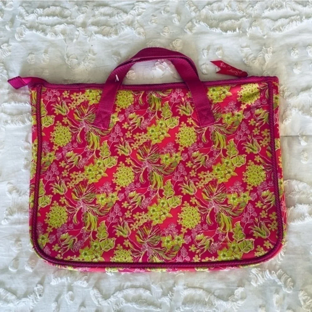 Lilly Pulitzer laptop tote